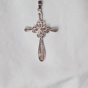 Vintage S925 Cross Pendant